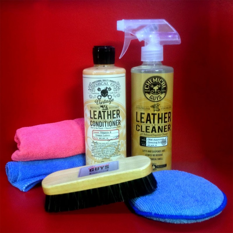 Leather KIT V2 - Limpieza y acondicionado de cuero